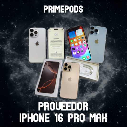 Proveedor Iphone 16 Pro Max